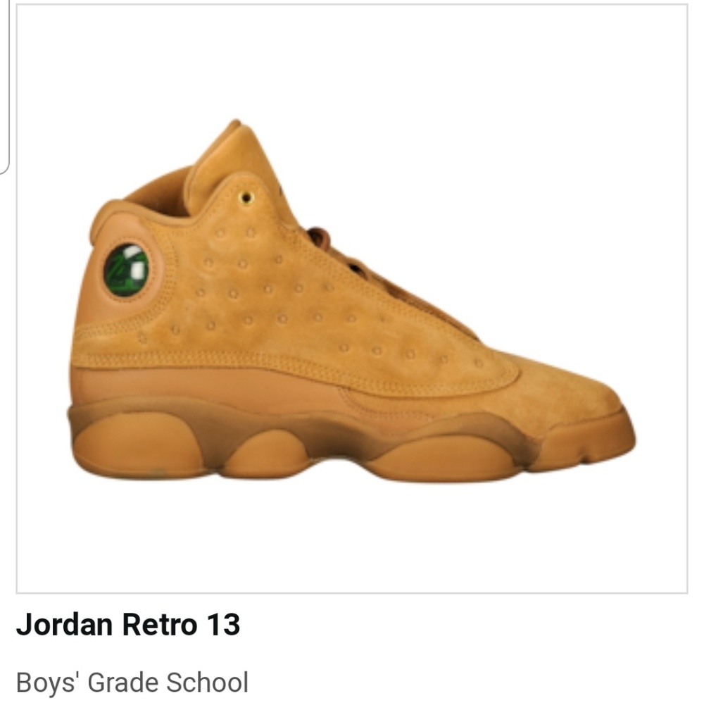 BOYS Jordan Wheat 13  Authentic  Size 2